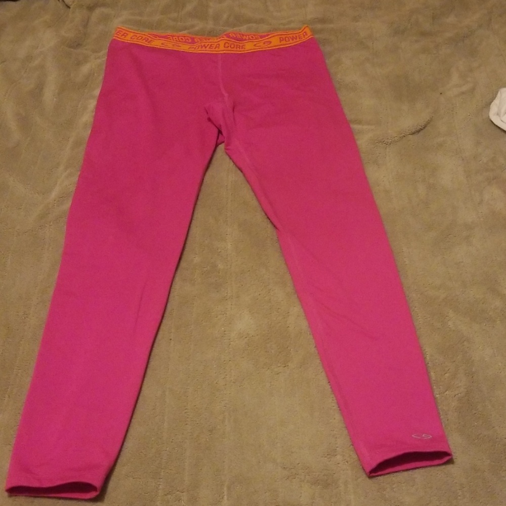 3/$25! Hot pink Champion leggings